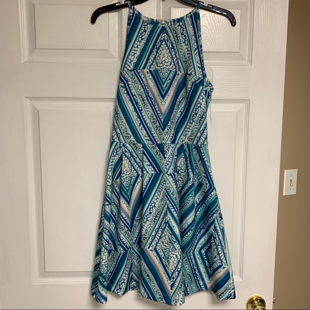 Aztec Pattern Summer Dress